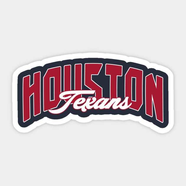 Houston Texans Sticker by CovpaTees